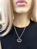 Pre Loved Gucci Sterling Silver GG Necklace **RESERVED**