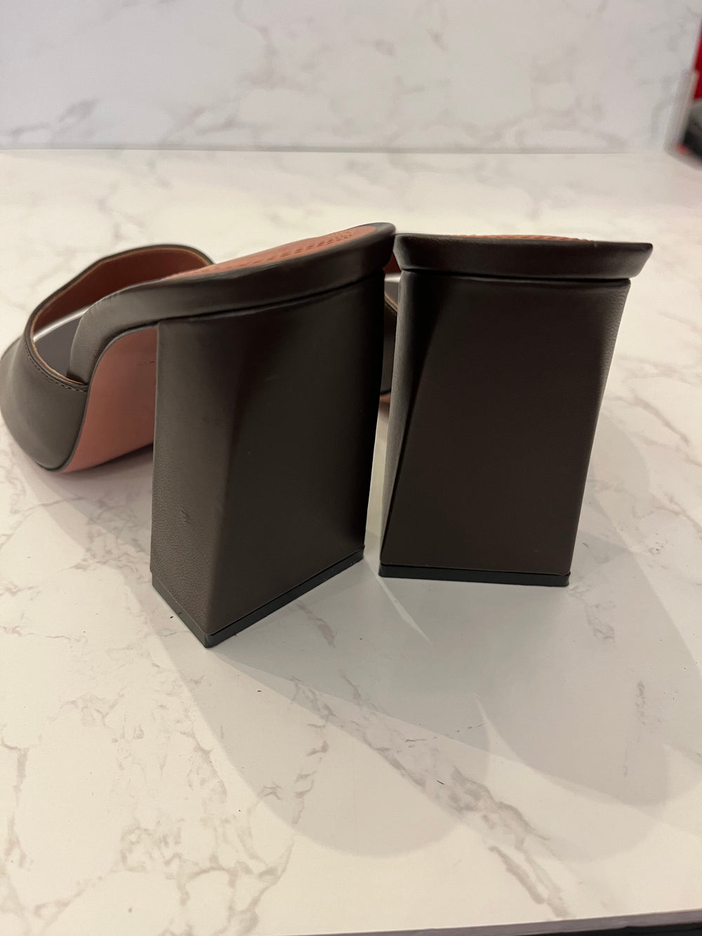 Pre Loved Amina Muaddi Lupita open toe sandals. UK size 3.5