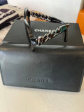 Pre Loved Chanel Dark Havana Tortoiseshell Sunglasses
