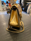 Chloe Small Drew Crossbody Bag in Gold