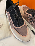 Pre Loved Hermes Addict Trainers Pink uk6 (excellent)