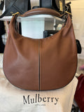 Pre Loved Mulberry Selby Hobo Bag in Oak Leather