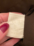 Pre Loved Chanel Brown Wool Crepe Jacket FR42 UK 12