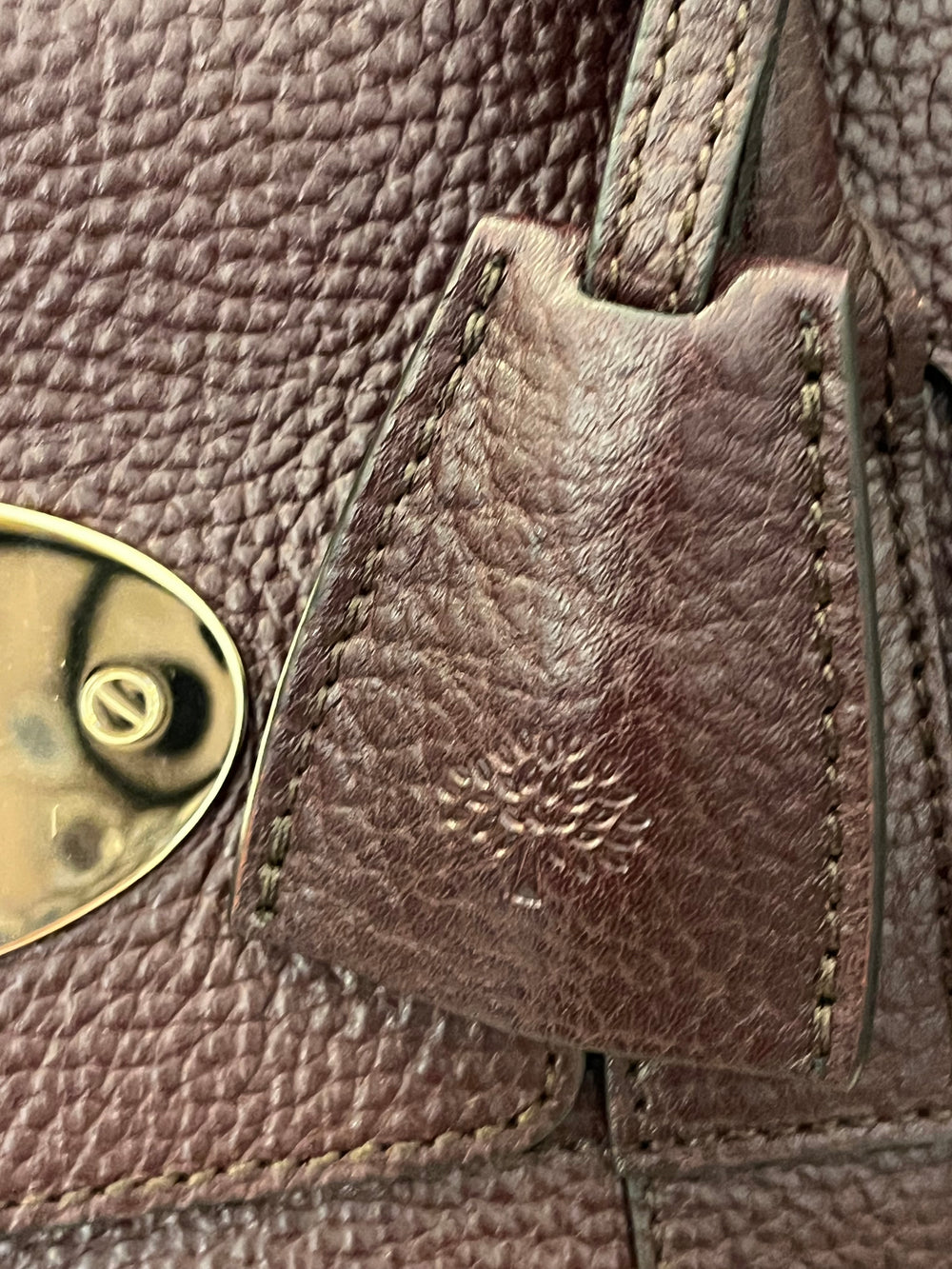Pre Loved Mulberry Bayswater in Oxblood (New) **reserved**