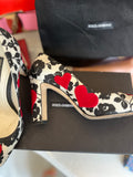 Dolce & Gabbana Floral & Heart Heels UK 4.5