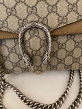 Pre Loved Gucci Dionysus GG Supreme Canvas Shoulder/Crossbody Small Bag