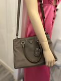 Pre Loved Prada Vitello Daino Leather Tote