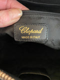 Pre Loved Chopard Black Leather Quilted Shoulder/Weekend Bag and Purse