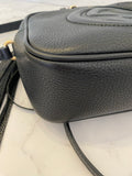 Pre Loved Gucci Black Soho Disco Crossbody Bag