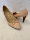 Pre Loved Chanel Ballet Pink Heels UK4