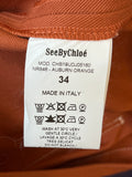 Pre Loved See by Chloe Button Front Skirt