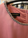 Pre Loved Escada Pink Dress size 36 fits size uk10 (pristine)