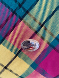 Vivienne Westwood Wool Tartan Tote Bag