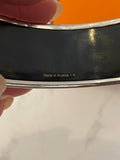 Pre Loved Hermes Qu'Importe Le Flacon Wide Enamel Bangle (excellent)