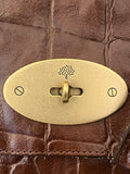 Pre Loved Mulberry Bayswater in Chocolate Brown Congo Leather