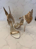 Pre Loved Sophia Webster Chiara butterfly Heels uk4