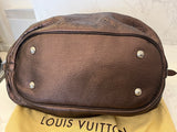 Pre Loved Louis Vuitton Bronze Metallic Mahina Leather Slouchy Bag