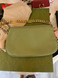Gucci Apple Green Leather Blondie Bag