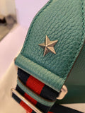 Pre Loved Gucci Green Leather Medium Dionysus Bamboo Top Handle (excellent)