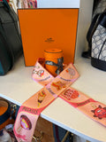 Hermes Funny Ice Cream Silk Twilly
