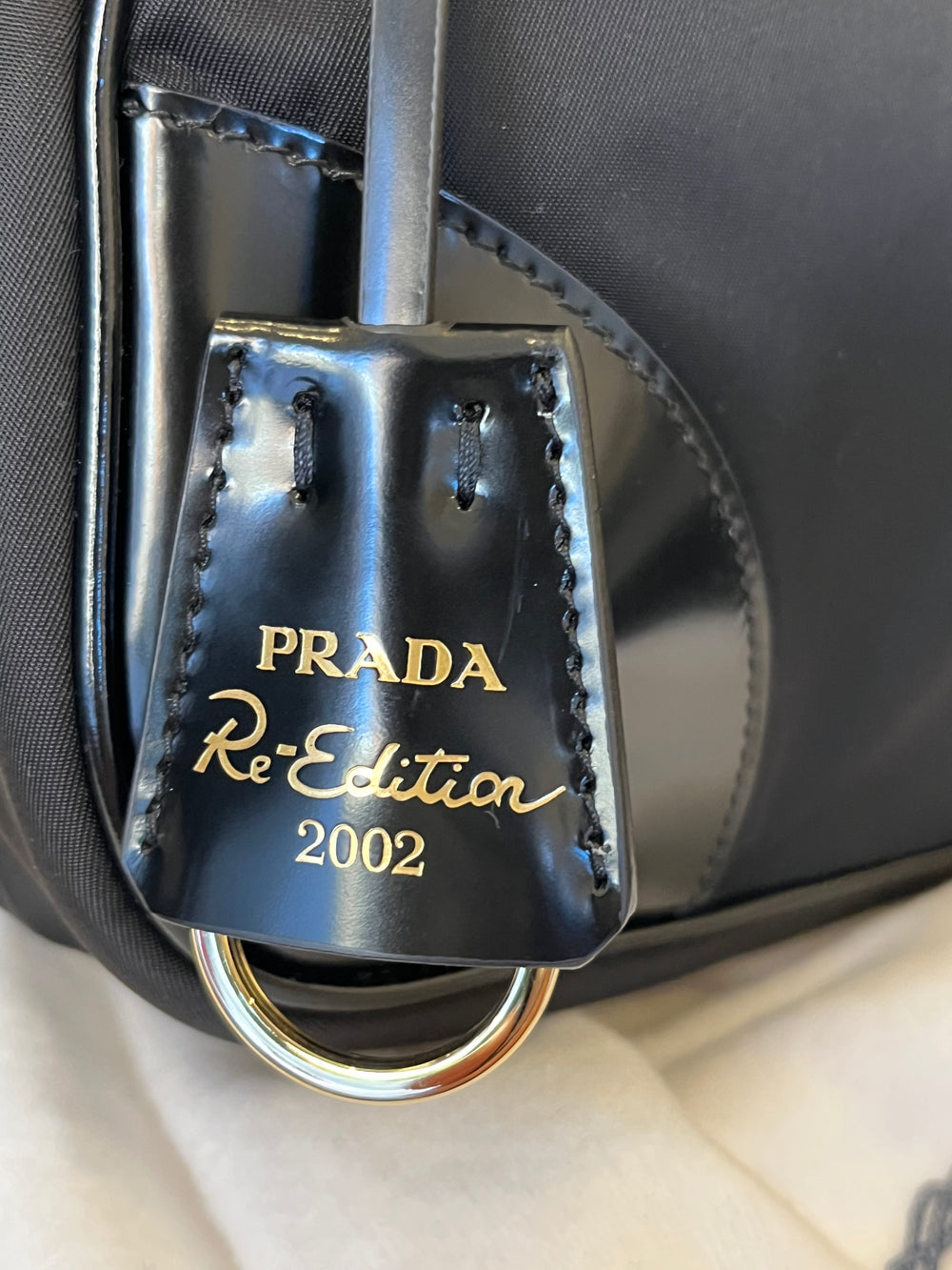 Pre Loved Prada Re-edition 2002 Bag (pristine)