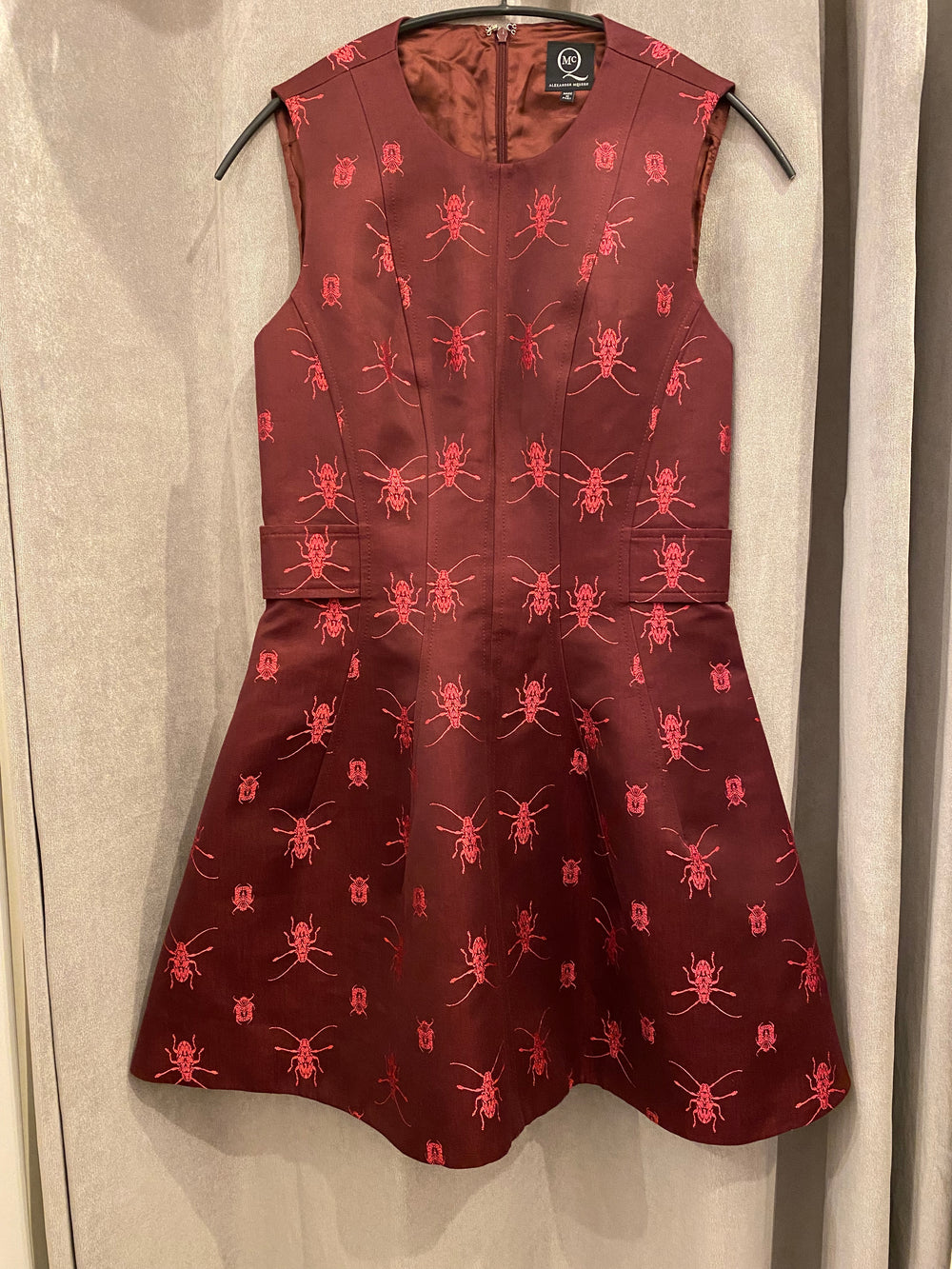 Pre Loved Alexander McQueen Bug Dress uk8