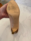 Pre Loved Chanel Ballet Pink Heels UK4