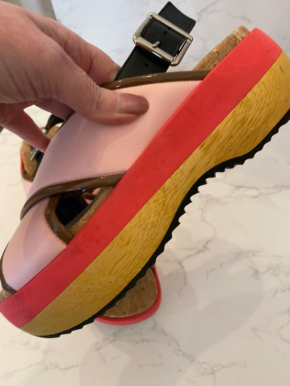 Order for AD Pre Loved Marni Pink Clog Sandals UK 7