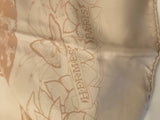 Pre Loved Hermes Silk 'Jungle Love' Beige Scarf