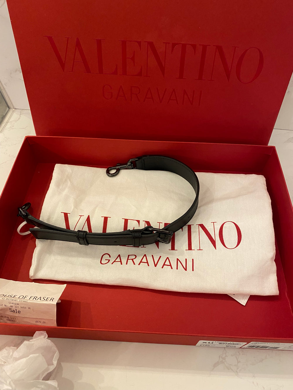 Pre Loved Valentino Garavani Loco Crossbody in Black Leather