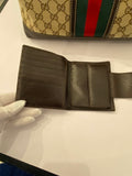 Pre Loved Gucci GG Canvas Sherry Line Bag + Gucci Sylvie Wallet