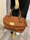 Pre Loved Mulberry Blenheim Tote Bag in Oak