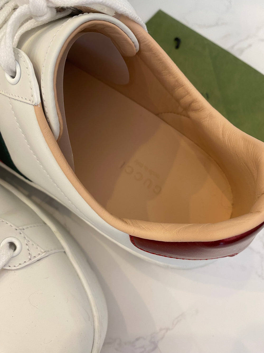 Gucci Ace Embroidered Platform Sneakers UK6.5 (fit uk7) (excellent)
