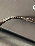 Pre Loved Chanel Dark Havana Tortoiseshell Sunglasses