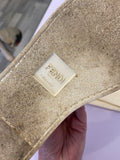 Pre Loved Fendi Pearland Leather Trainers  UK8
