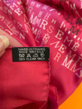 Hermes Pink Cheval de Charactere 90 Silk Scarf