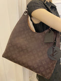 Pre Loved Louis Vuitton Carmel Hobo in Chocolate Brown (new)
