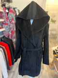Pre Loved Max Mara Alpaca Hooded Coat UK 10