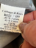 Cabbages & Roses Coat UK 12 (new)
