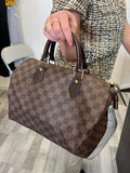 Pre Loved Vintage Louis Vuitton Damier Ebene Speedy 30