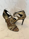 Pre Loved Gucci 2004 Tom Ford Dragon GG Heels UK6