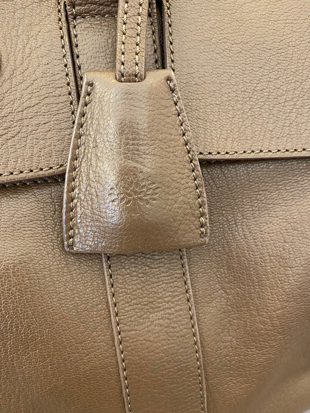 Pre Loved Mulberry Bayswater in Mid Brown