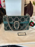 Gucci Dionysus GG velvet shoulder bag