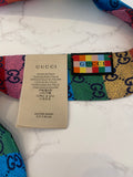 Pre Loved Gucci GG Multicolour Silk Neck Tie