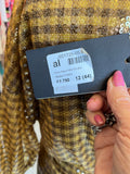 Fendi Sequin Gingham Mini Dress UK 12