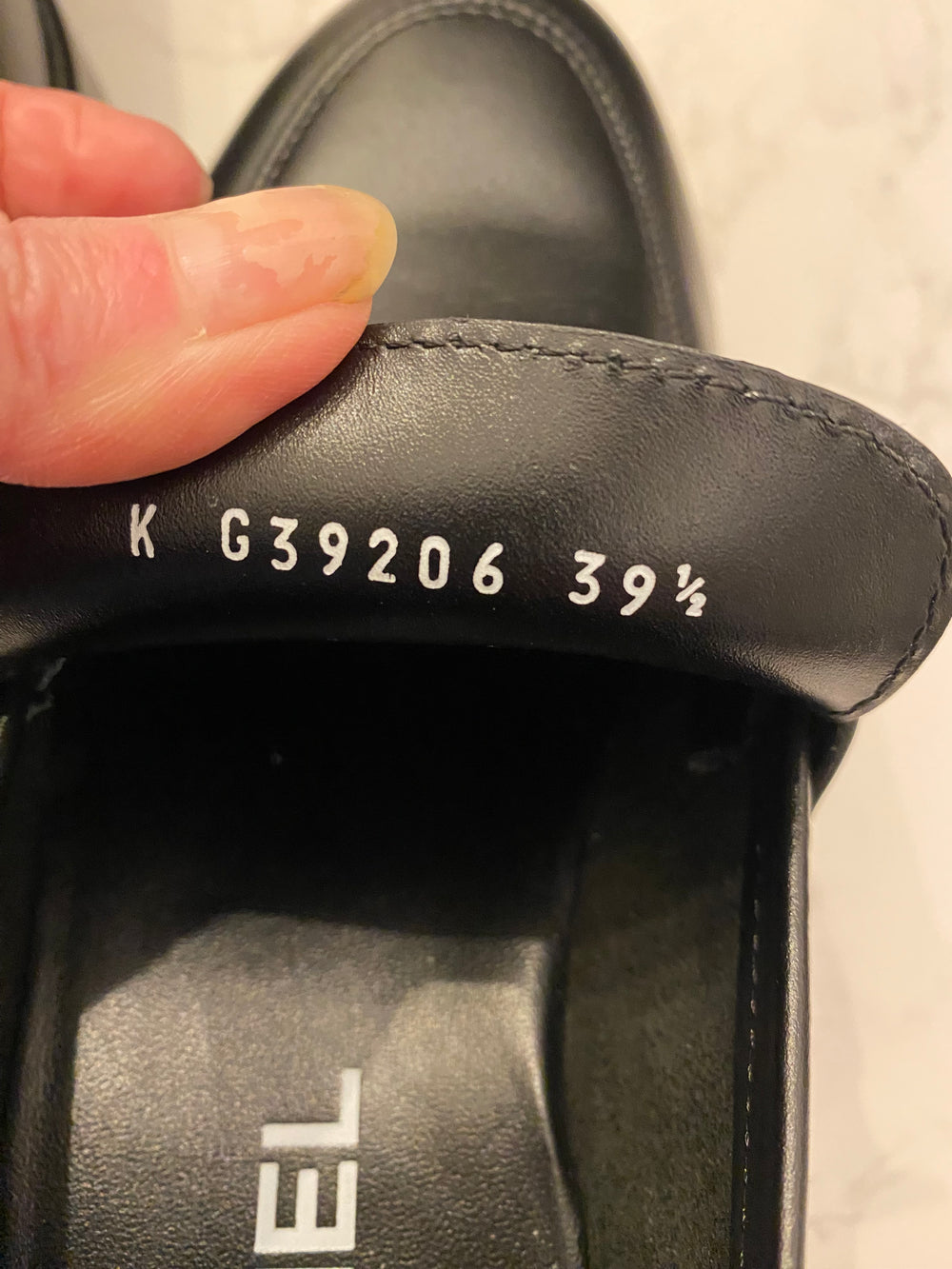 Pre Loved Chanel Black Platform Loafers UK 6.5 (new)