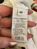 Preloved Dolce & Gabbana Peony Rose Floral Dress size 44 uk10 (pristine)