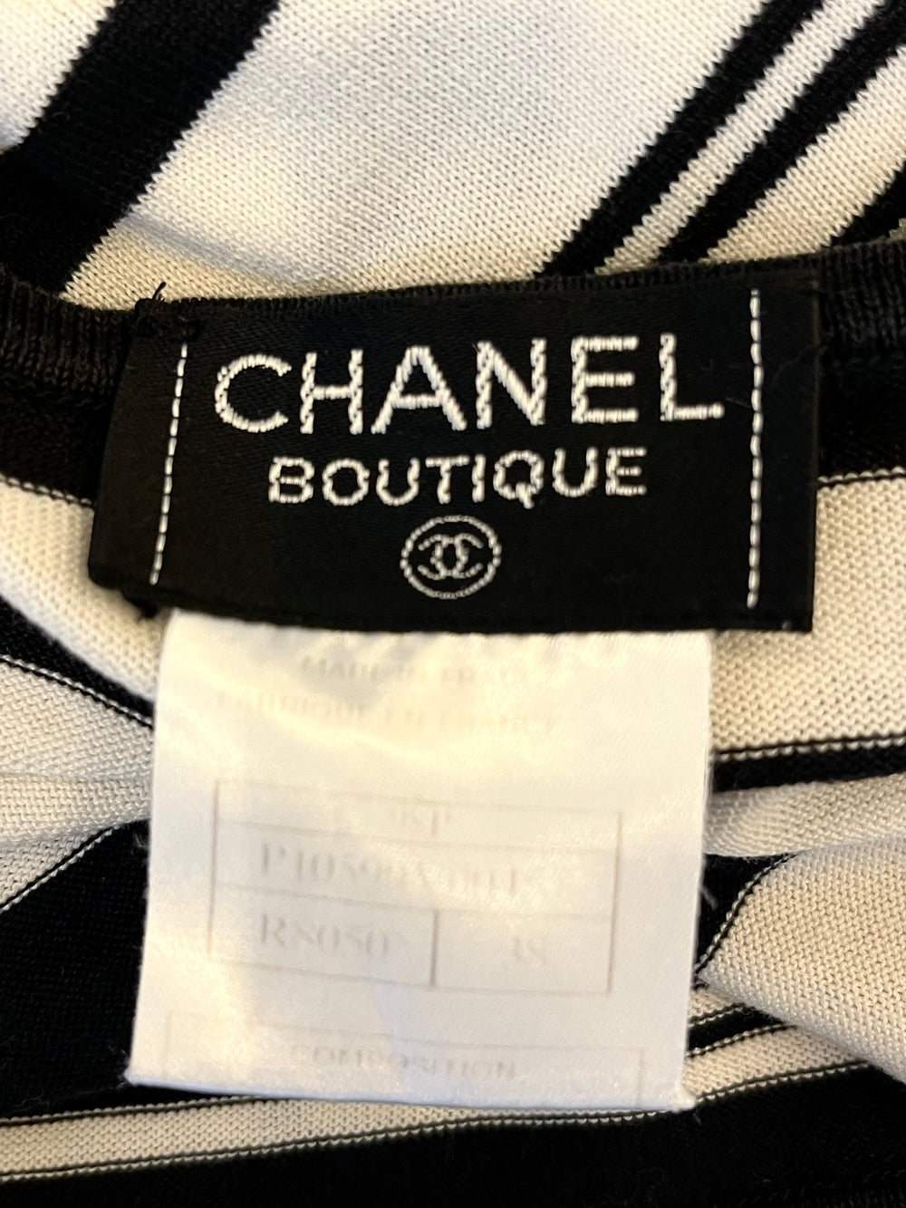 Pre Loved Chanel tank top size FR38 UK 8-10