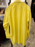 Pre Loved Joseph Yellow Silk Long Shirt uk12