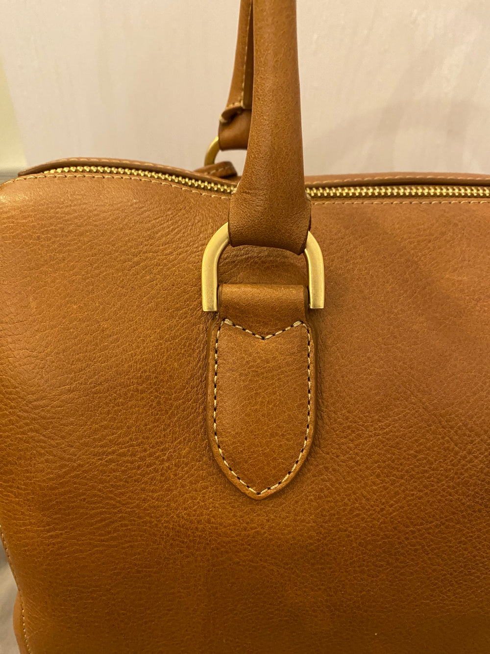 Pre Loved Mulberry Del Rey in Vegetable Tan Deer Brown Leather (New)